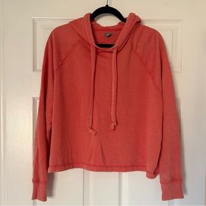 Aerie Crop Fleece Hoodie Women's size L Starburst